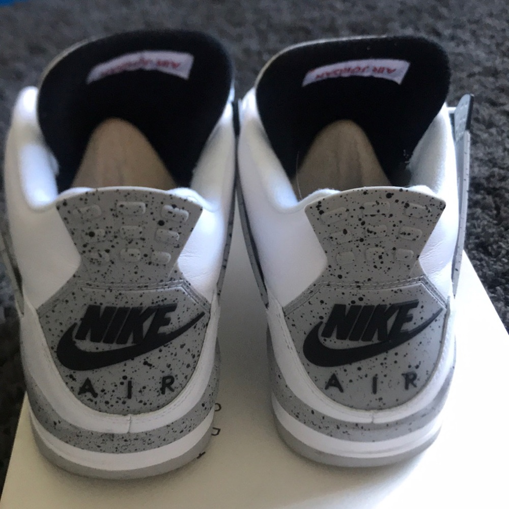 Jordan 4 retro original white cement - Picture 4 of 8